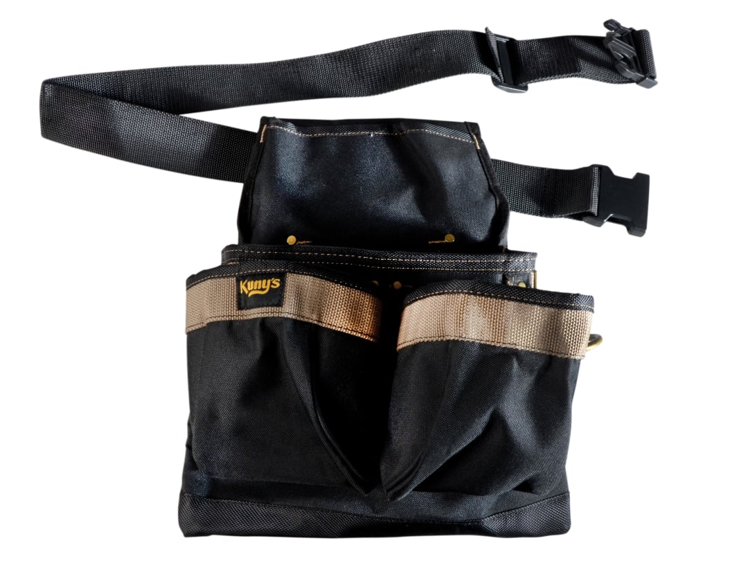 Kuny's PK-1836 5 Pocket Framer's Nail/Tool Pouch With Belt PK1836