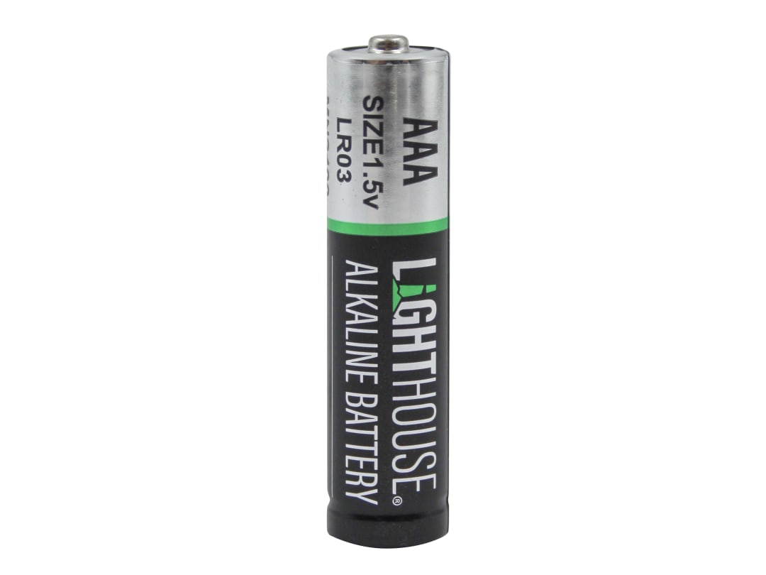 Lighthouse AAA LR03 Alkaline Batteries 1120 mAh AAA LR03 LR03
