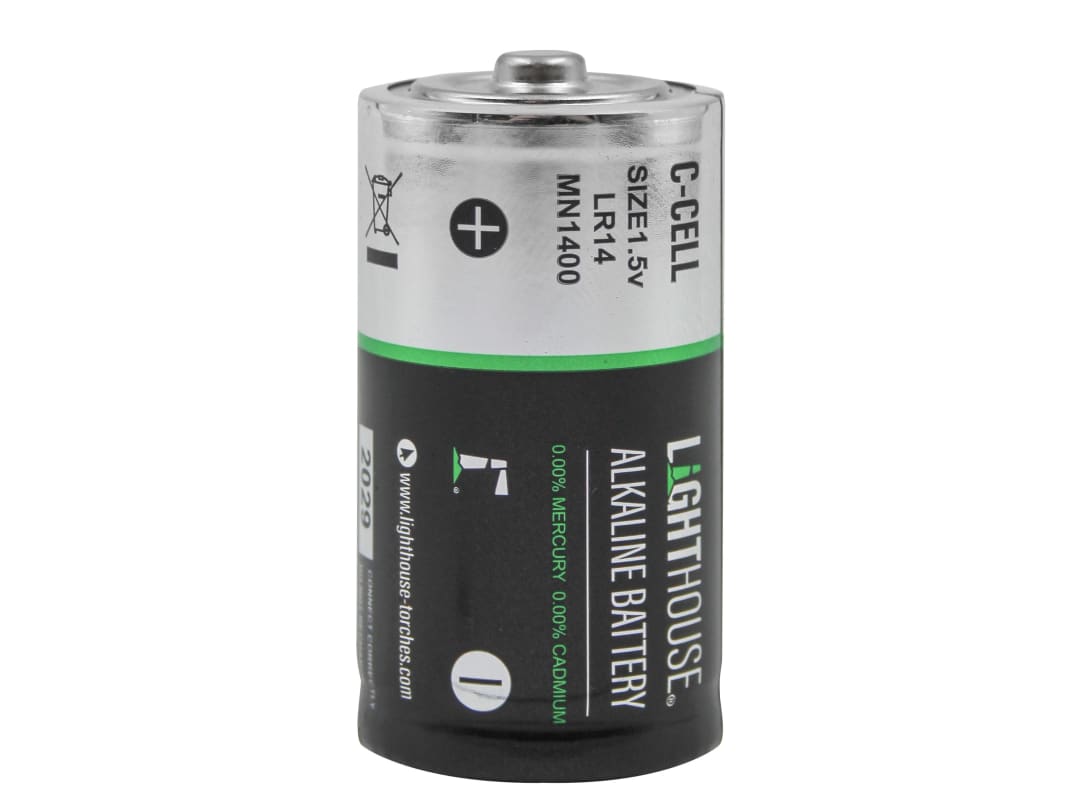 Lighthouse C LR14 Alkaline Batteries 6200 mAh (Pack 2) LR14