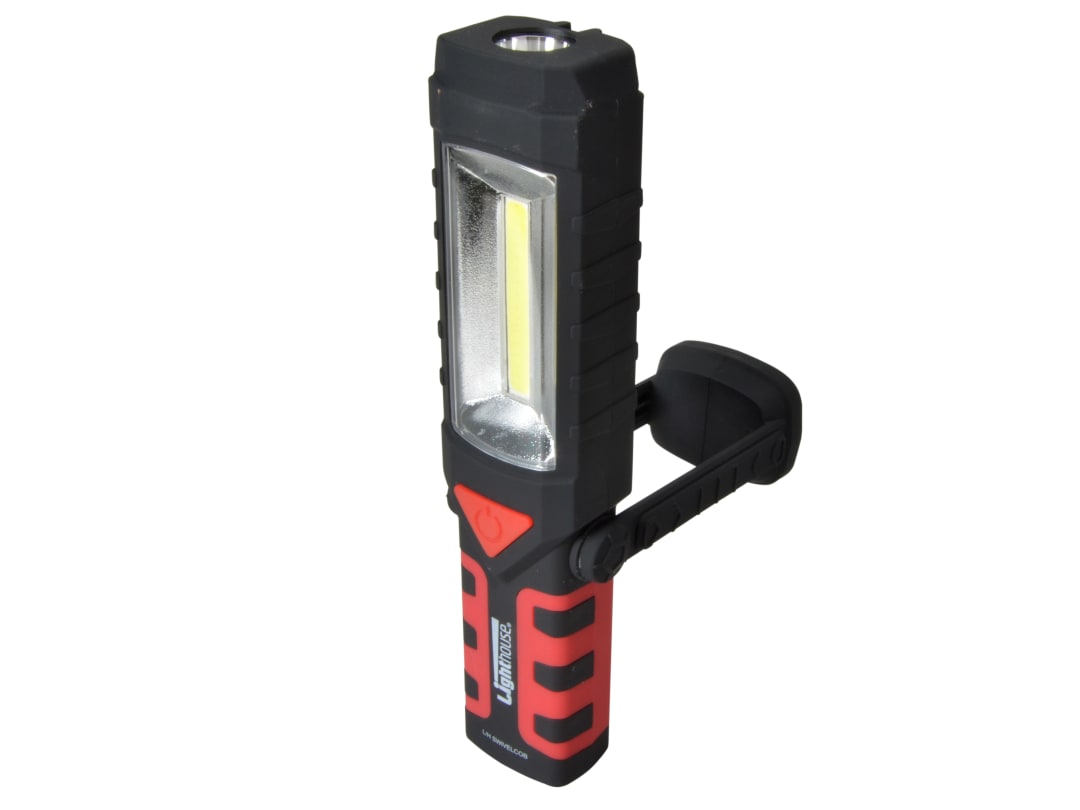 Lighthouse COB LED Swivel Base Torch 220 lumens HL-TC6055-1