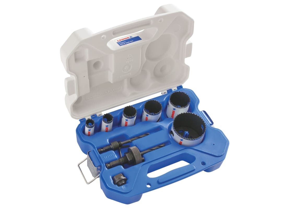 LENOX INT600P Plumber's Holesaw Kit, 6 Piece 1768436