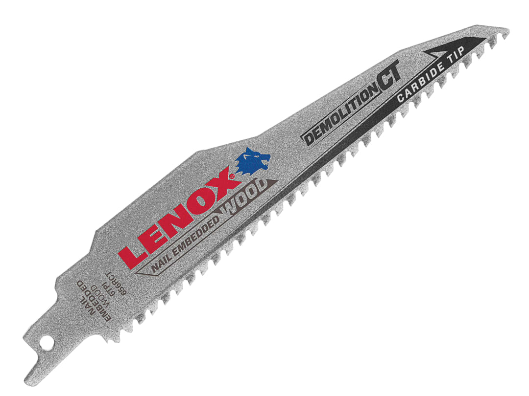 LENOX 656RCT DEMOLITION CT™ Reciprocating Saw Blade 150mm 6 TPI 1832118