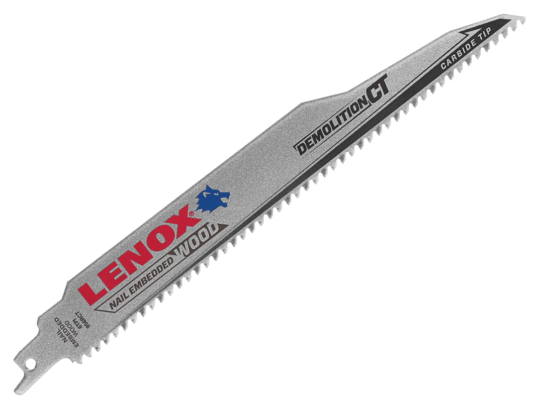 LENOX 956RCT DEMOLITION CT™ Reciprocating Saw Blade 230mm 6 TPI 1832143