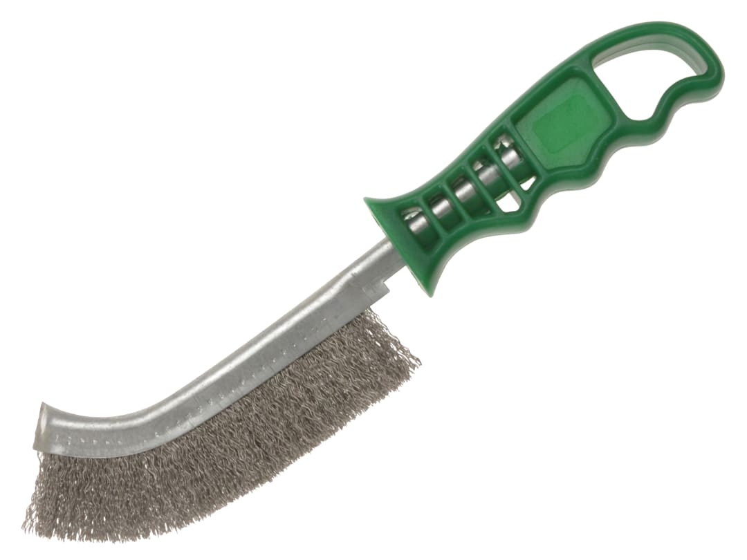 Lessmann Universal Hand Brush 260mm x 28mm 0.3 Stainless Steel Wire 056.501
