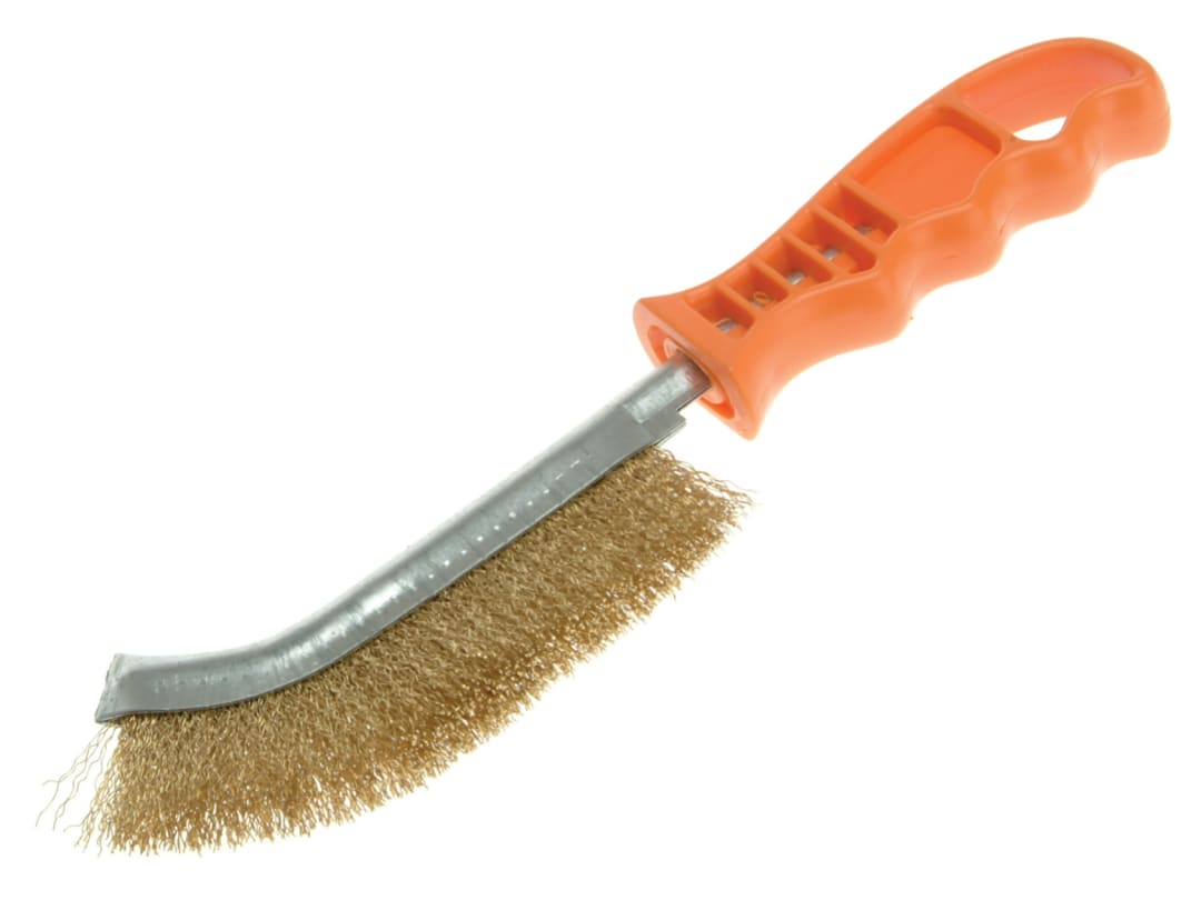 Lessmann Universal Wire Brush 260mm x 28mm 0.3 Brass Wire 056.701