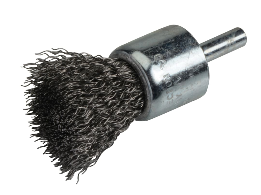Lessmann DIY End Brush with Shank 23mm, 0.30 Steel Wire 453.161.07