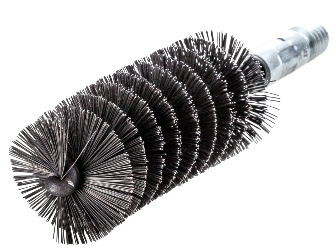Lessmann Threaded Tube Brush 30mm Steel Wire 506.13