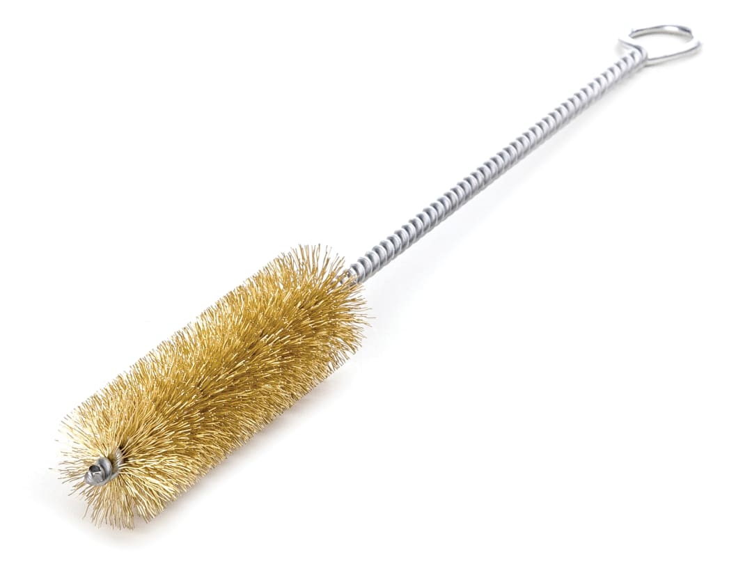 Lessmann Cylinder Brush 10 x 100mm Brass Wire 542.703