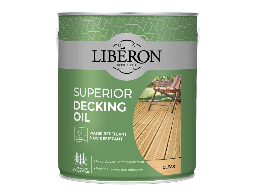 Liberon Decking Oil Clear 2.5L 126103