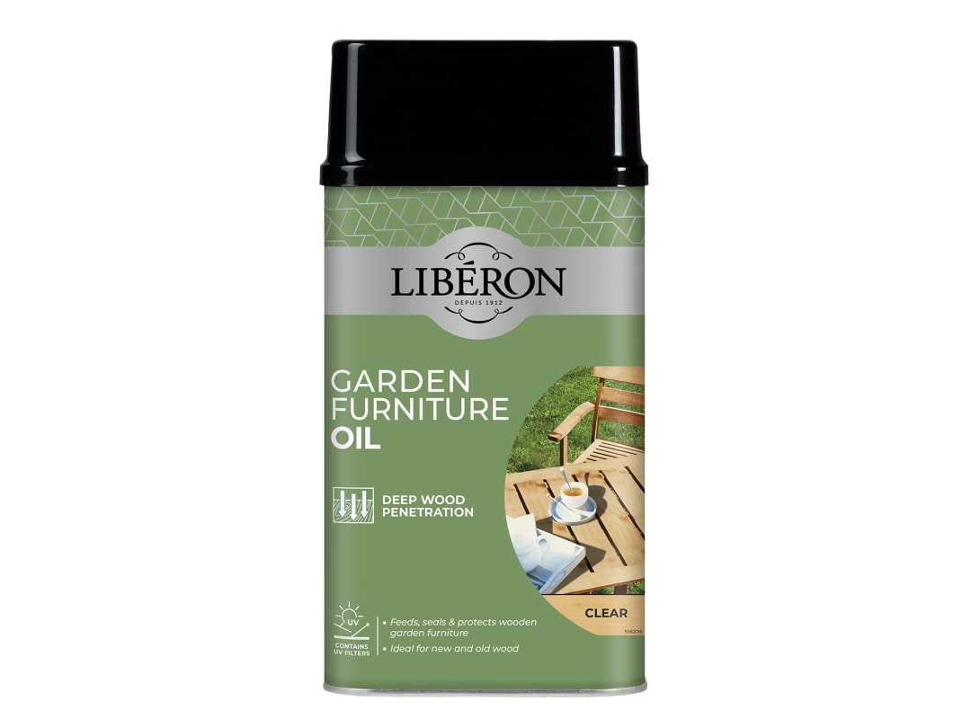 Liberon Garden Furniture Oil Clear 500ml 126170