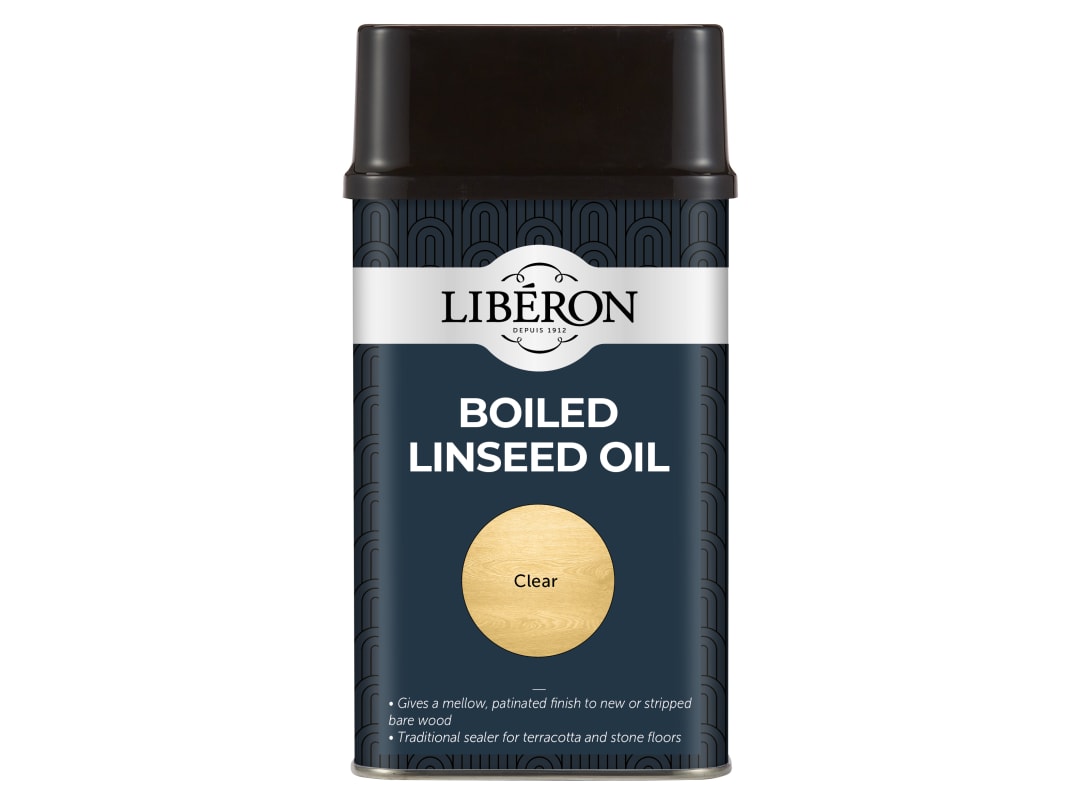 Liberon Boiled Linseed Oil Clear 500ml 126794