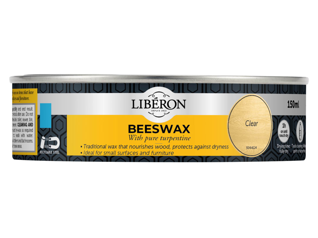 Liberon Beeswax Paste Clear 150ml 126894