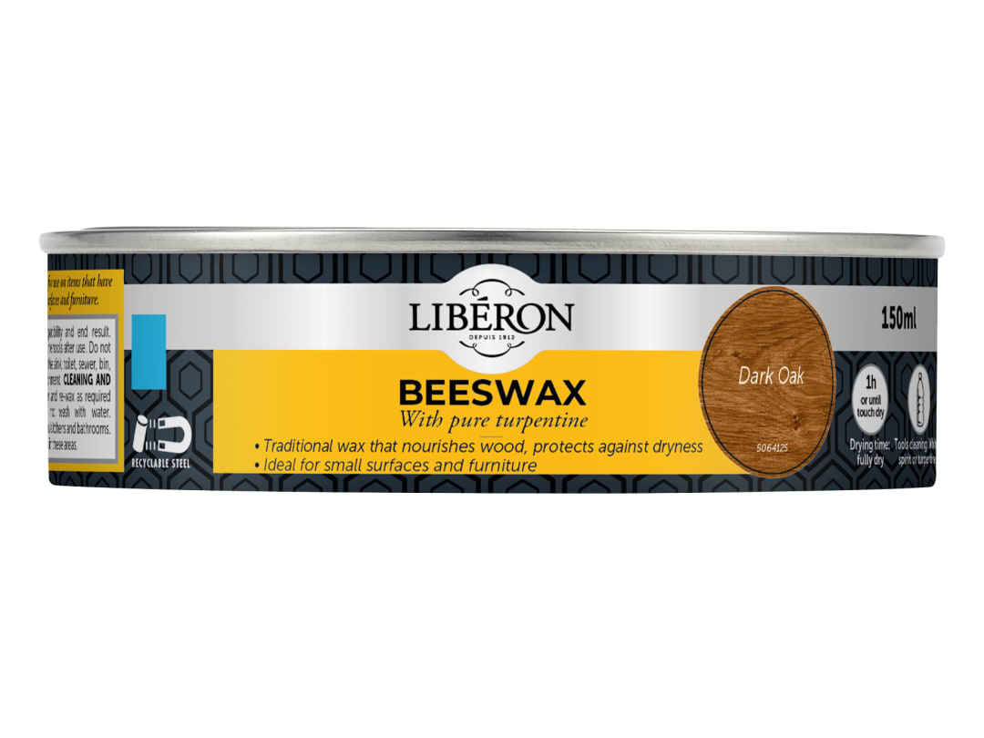 Liberon Beeswax Paste Dark 150ml 126895