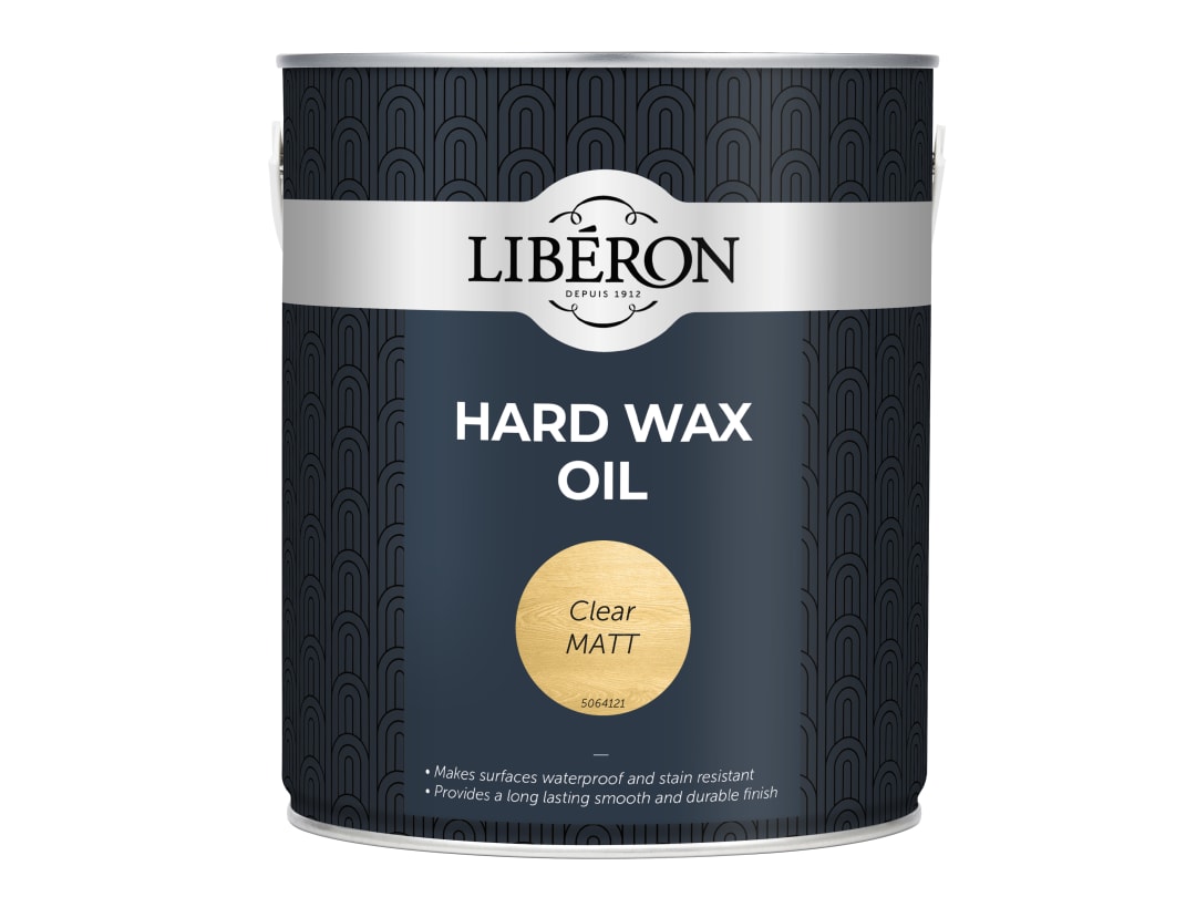 Liberon Hard Wax Oil Clear Matt 2.5 litre 104468