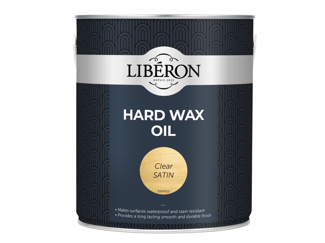 Liberon Hard Wax Oil Clear Satin 2.5 litre 104469