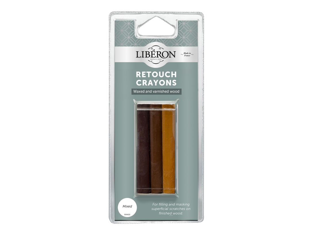 Liberon Retouch Crayon Assorted x 3 126927