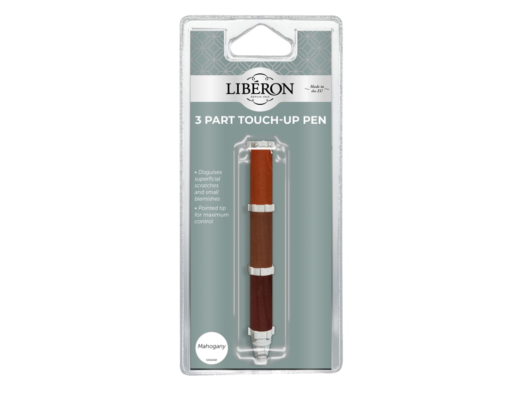 Liberon 3 Part Touch-Up Pen Mahogany 126911