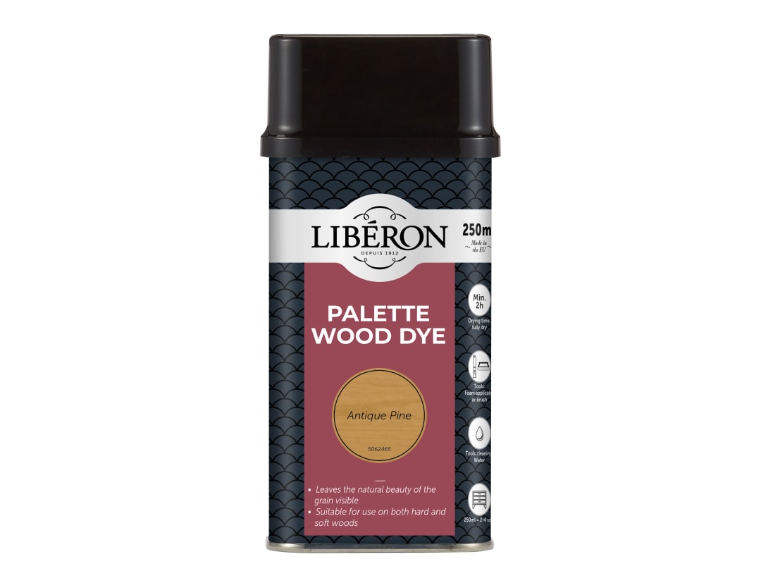 Liberon Palette Wood Dye Antique Pine 250ml 014333