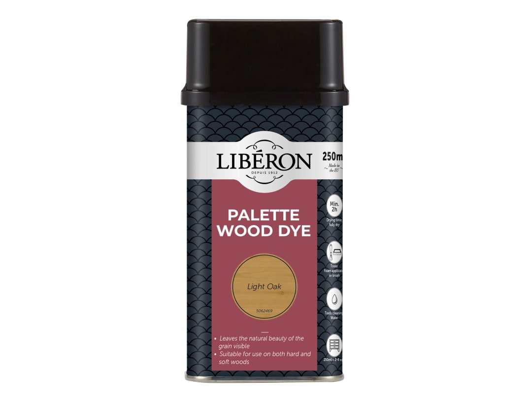 Liberon Palette Wood Dye Light Oak 250ml 014331