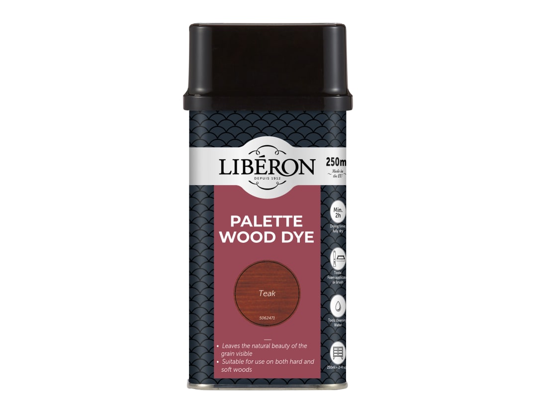 Liberon Palette Wood Dye Teak 250ml 126733