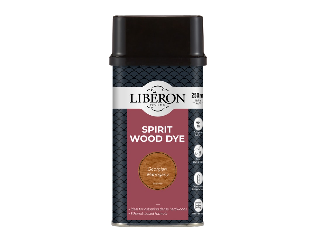 Liberon Spirit Dye Geor Mahogany 250ml 126781