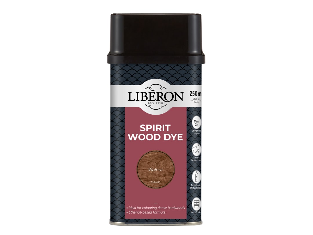 Liberon Spirit Wood Dye Walnut 250ml 126785