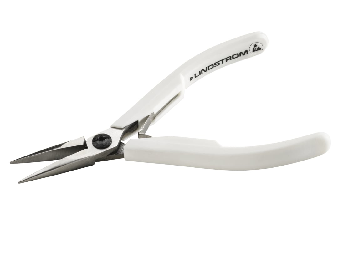 Lindstrom Supreme Long Snipe Nose Smooth Jaw Pliers 132mm 7890