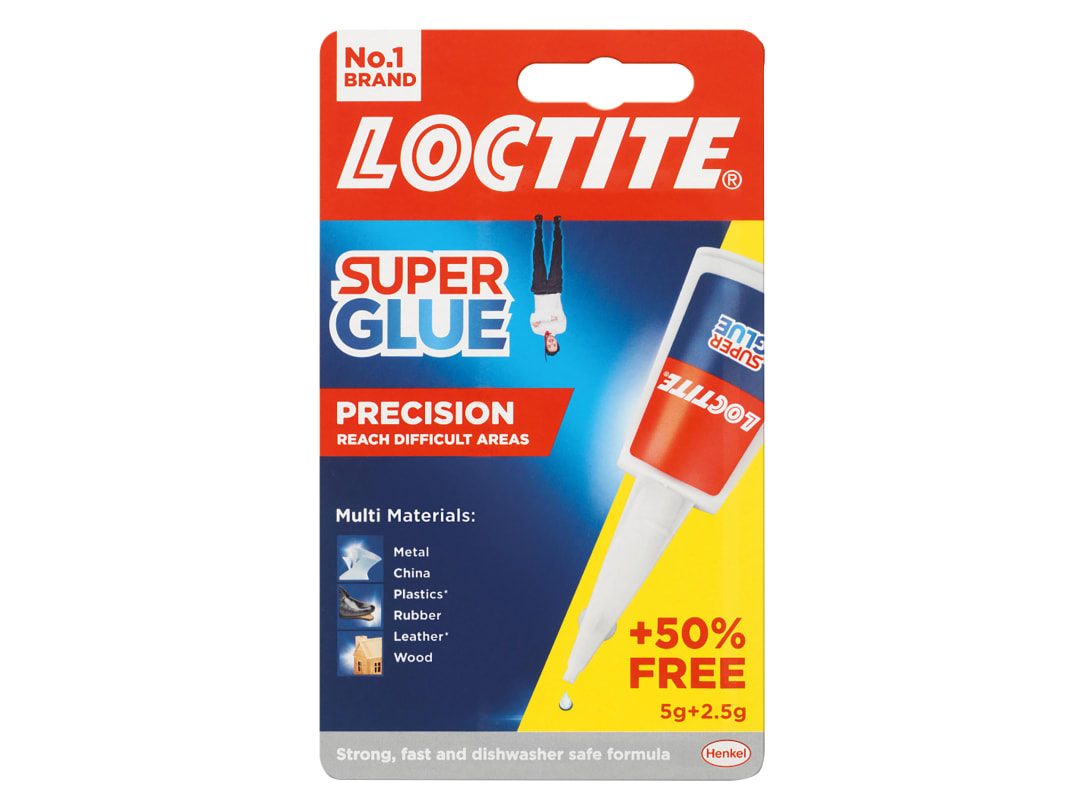 Loctite Super Glue Bottle 5g + 50% Free 3033905