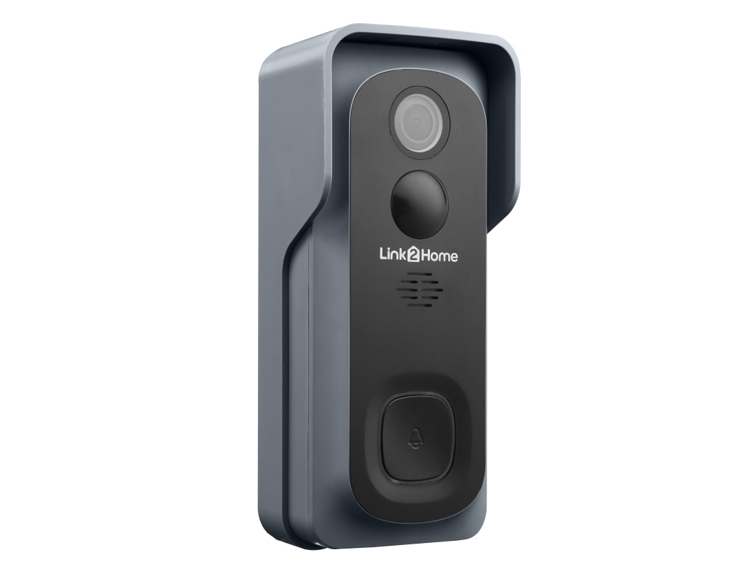 Link2Home Weatherproof (IP54) Battery Smart Doorbell L2H-BELLBATTERY