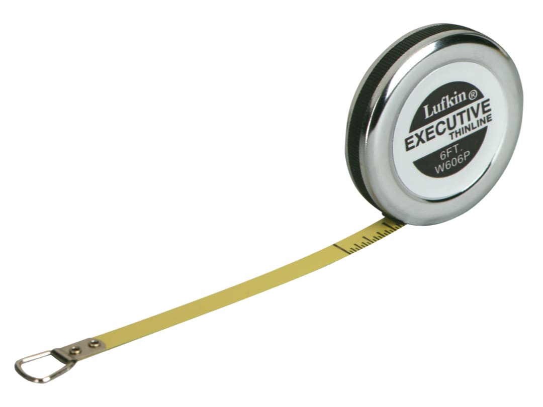 Crescent Lufkin® W606PD EXECUTIVE® Diameter Tape 6ft (Width 1/4in) W606PD