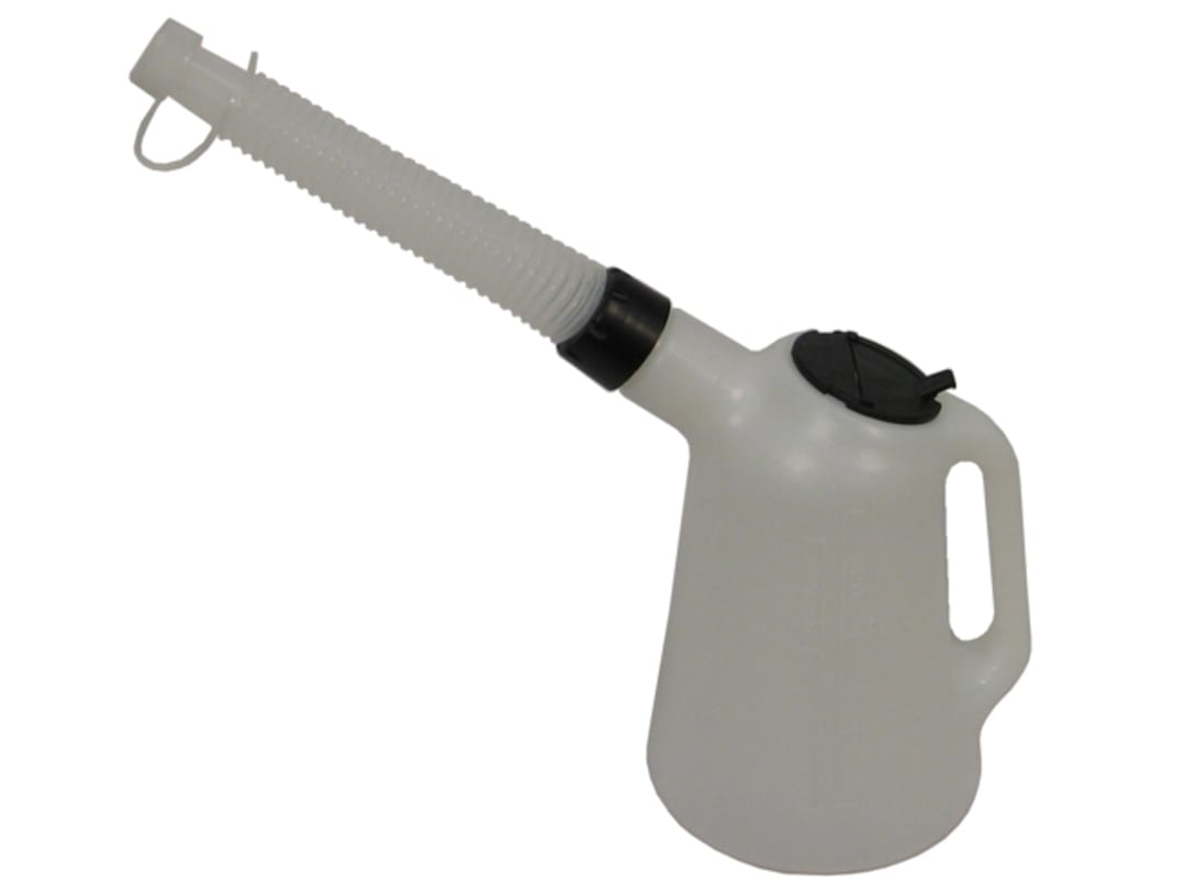 Lumatic Polyethylene Oil Measure Jug with Spout 2 litre MF20/SA