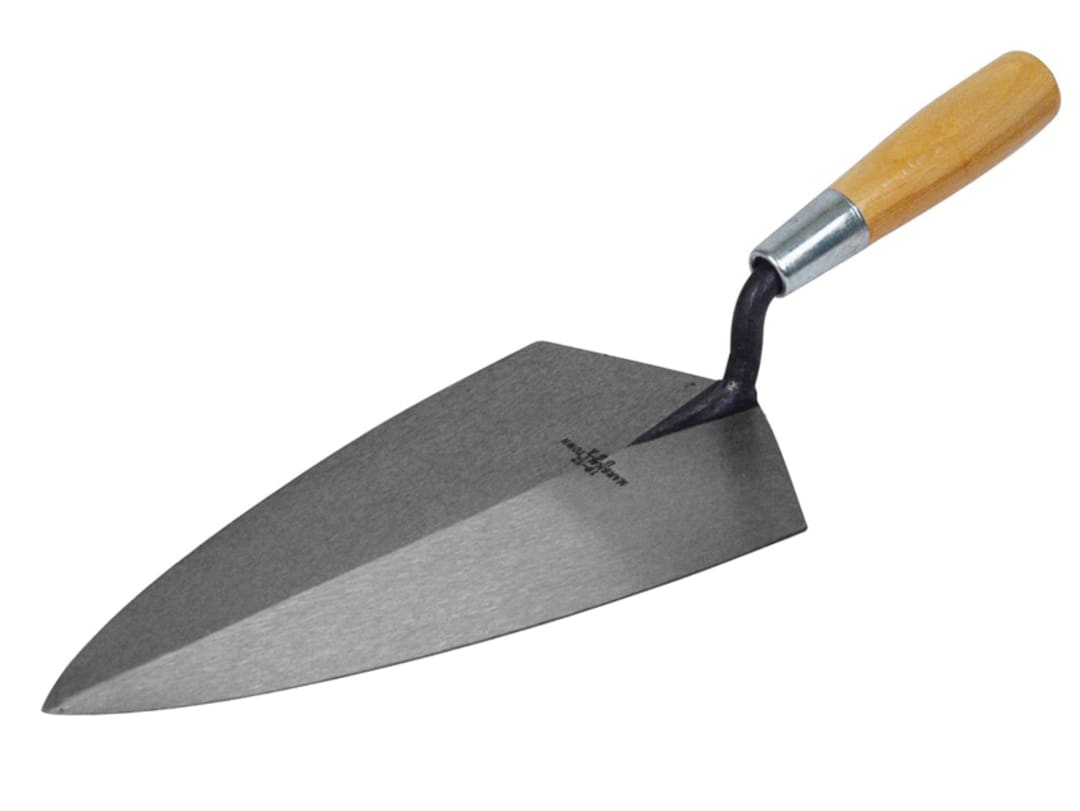 Marshalltown 19 Philadelphia Pattern Brick Trowel Wooden Handle 11in M1911