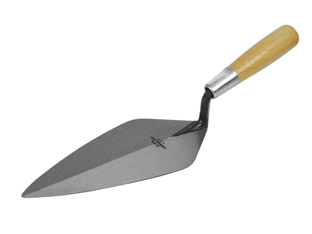 Marshalltown 33 London Pattern Brick Trowel Wooden Handle 12in M3312