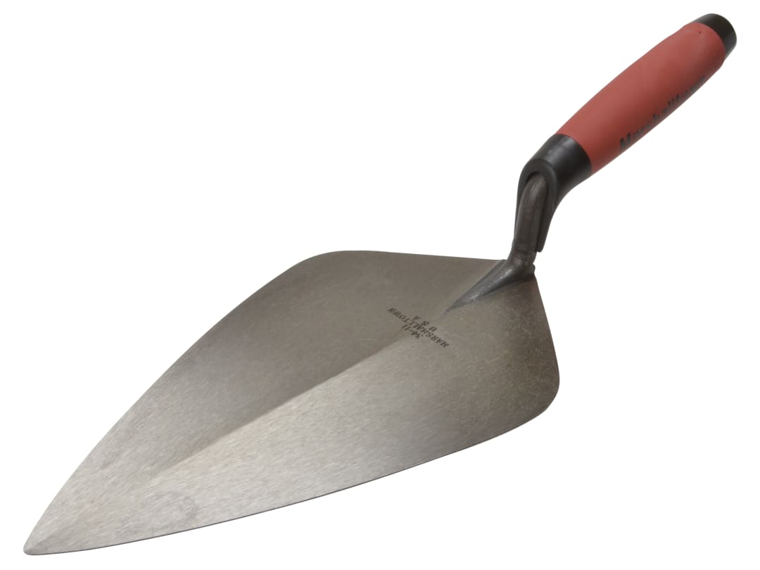Marshalltown 34D Wide London Pattern Brick Trowel DuraSoft® Handle 11in M3411D