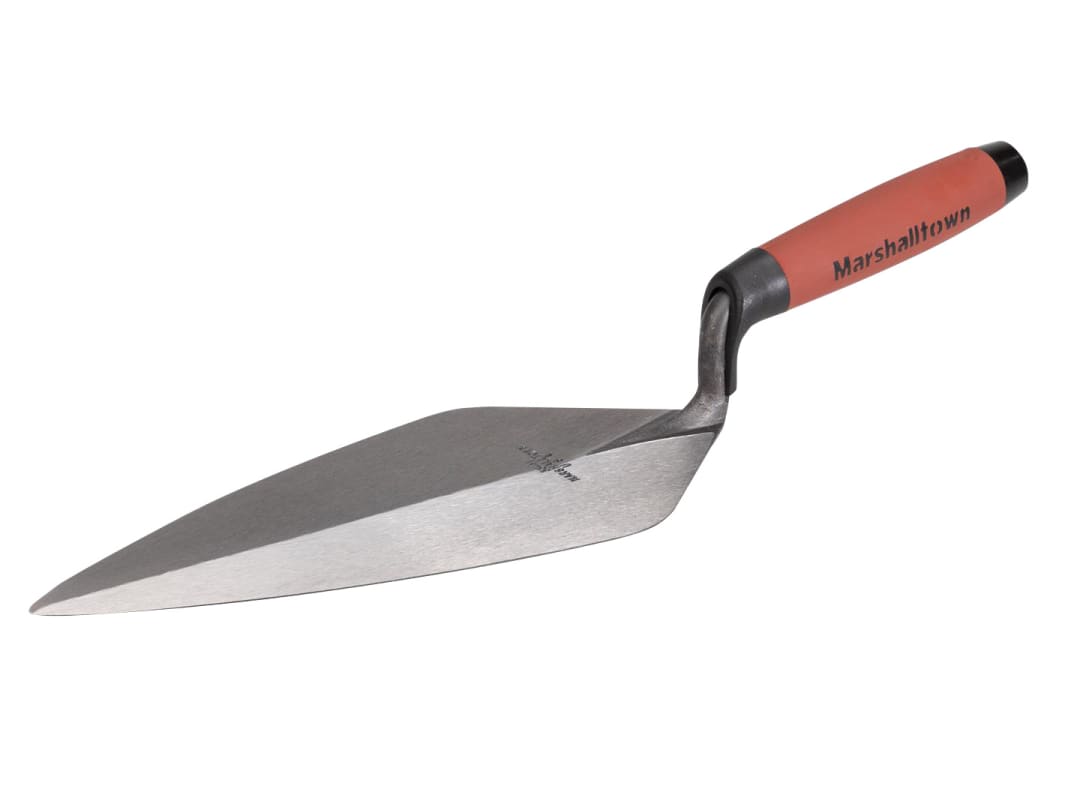 Marshalltown London Pattern Low Lift Brick Trowel DuraSoft® Handle 12in M3412FGHLR