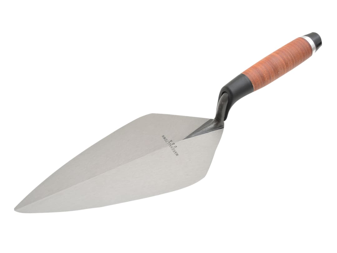 Photos - Other for Construction Marshalltown 34L Wide London Pattern Brick Trowel Leather Handle 11in M3411L