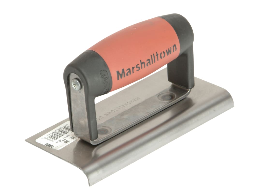 Marshalltown M36D Cement Edger Straight End DuraSoft® Handle 6 x 3in M36D