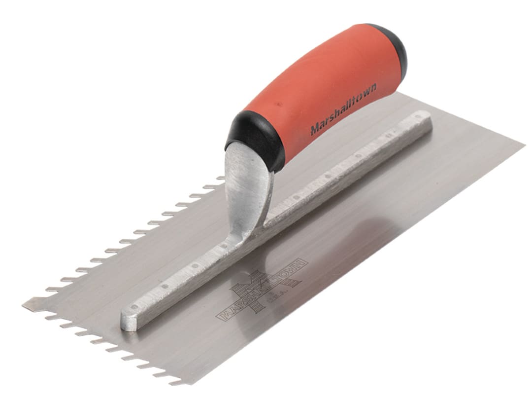 Marshalltown LayFlat 13mm Notch Trowel 11 x 4.1/2in MLF1211SD