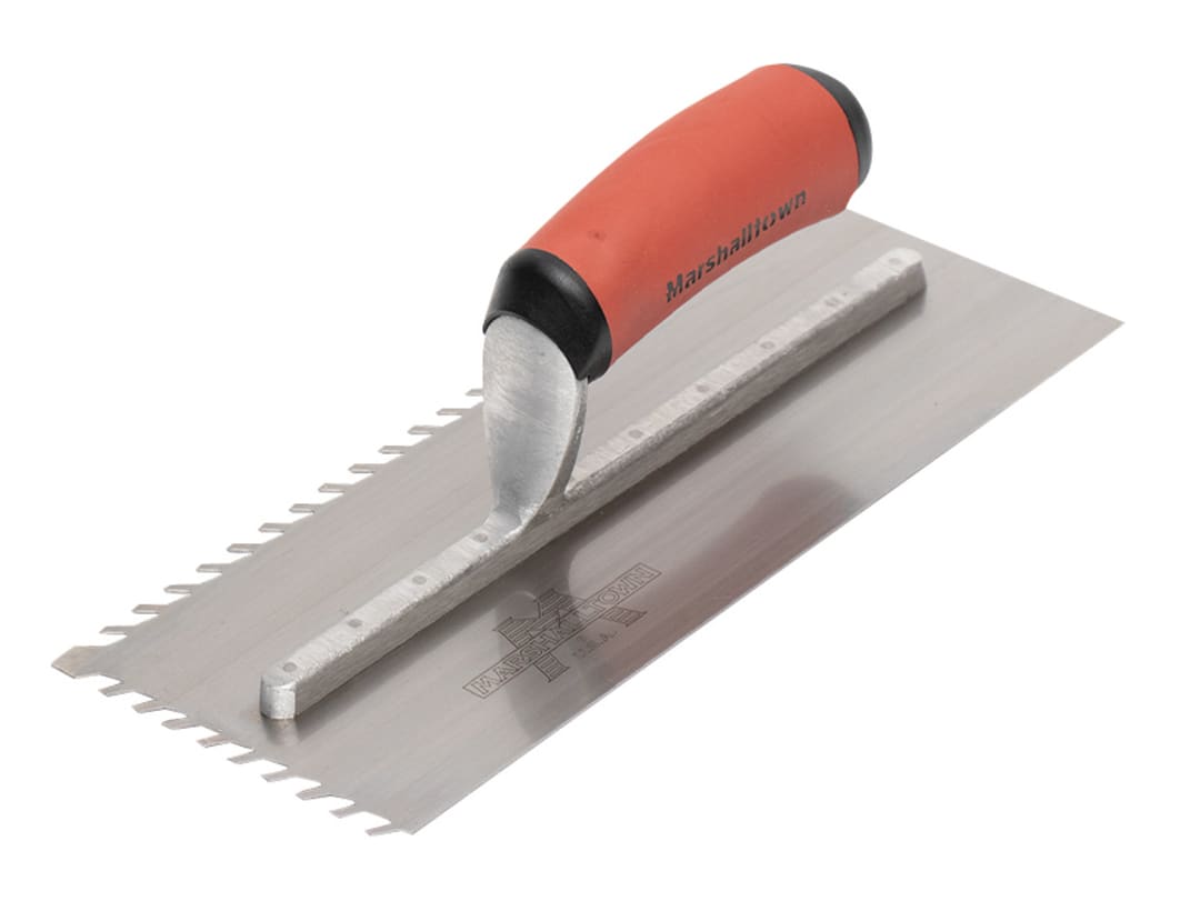 Marshalltown LayFlat 10mm Notch Trowel 11 x 4.1/2in MLF3811SD