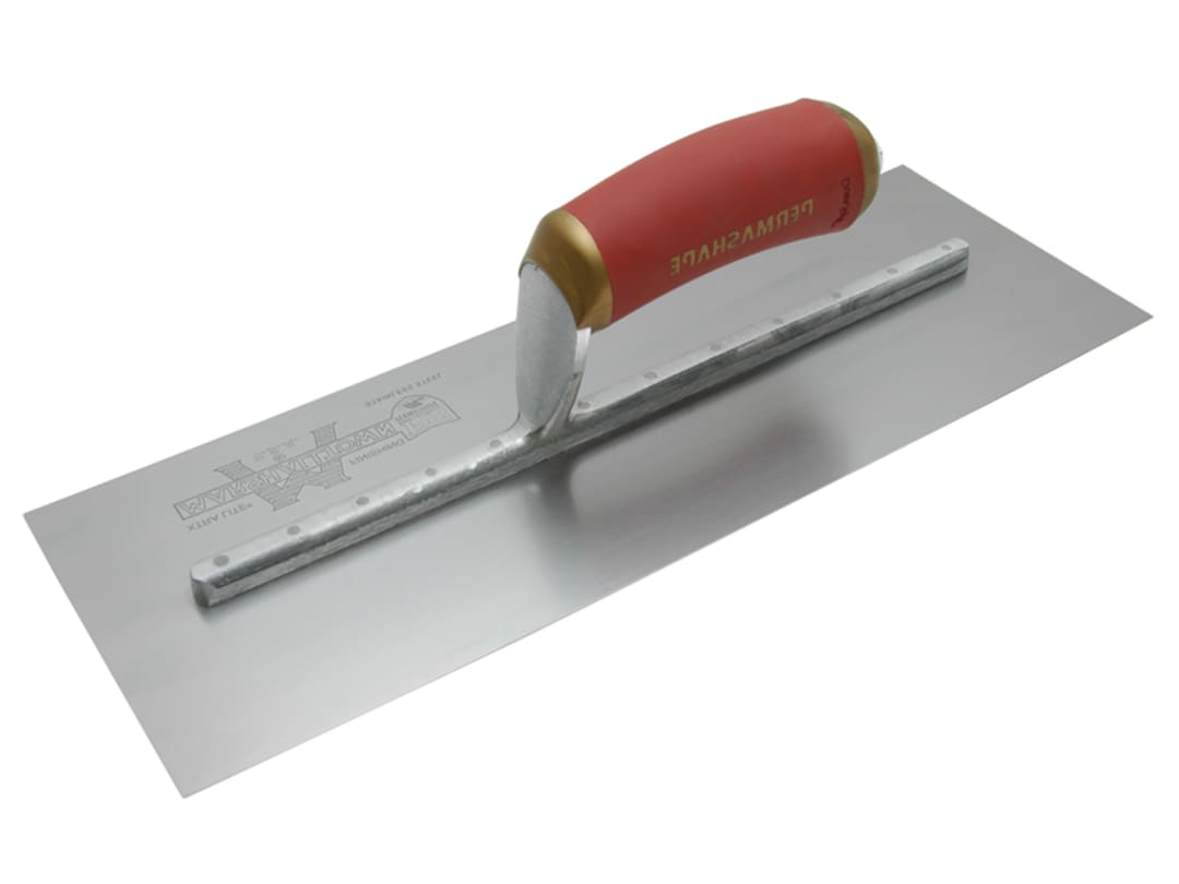 Marshalltown MPB145D Pre-Worn PermaShape® Finishing Trowel DuraSoft® Handle 14 x 5in MPB145D