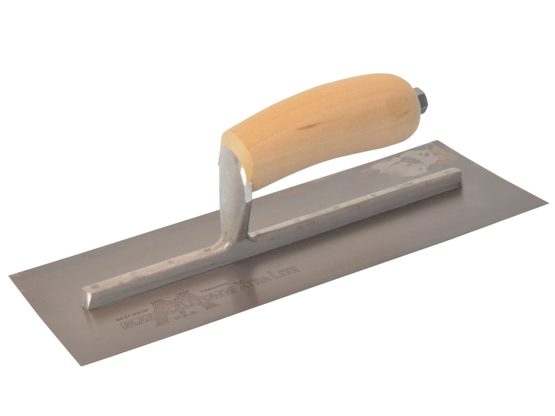 Marshalltown MXS2 Plasterer's Finishing Trowel Wooden Handle 11.1/2 x 4.1/2in MXS2