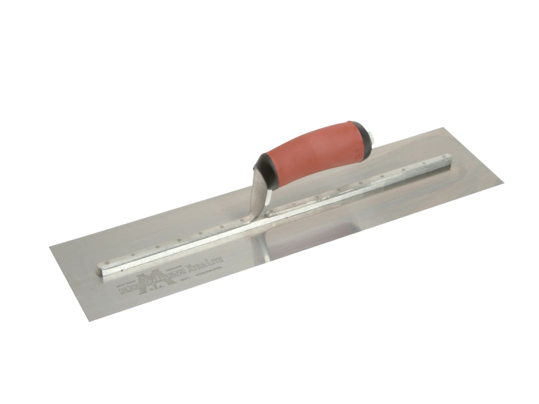Marshalltown MXS77DSS Stainless Steel Cement Trowel DuraSoft® 18 x 4.1/2in MXS77DSS