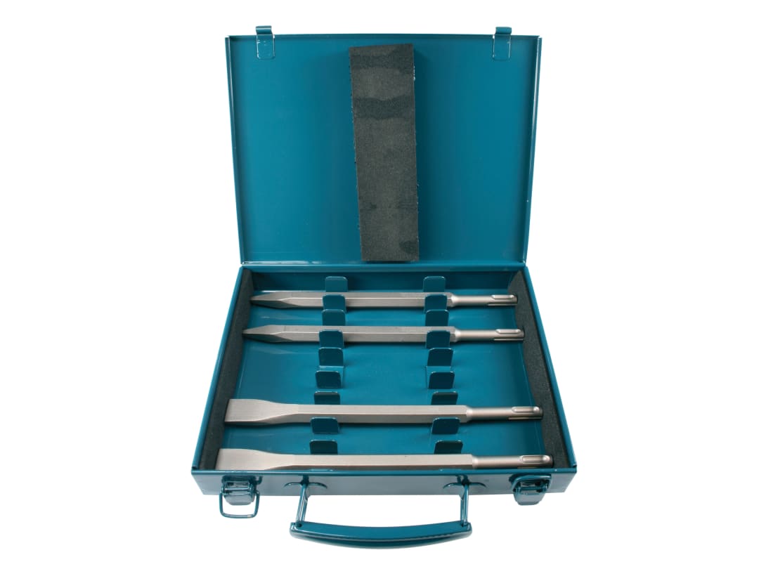 Makita D-08757 SDS-Plus Chisel Set, 4 Piece D-08757