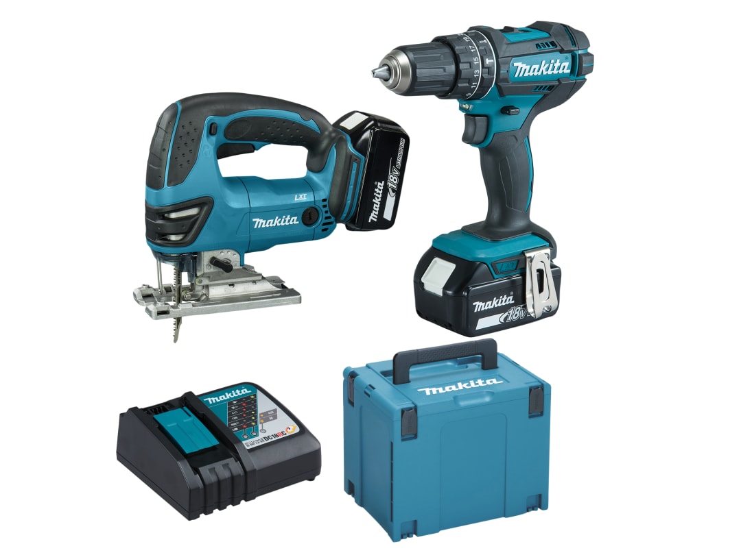 Makita 18V LXT Twin Pack DLX2134TJ