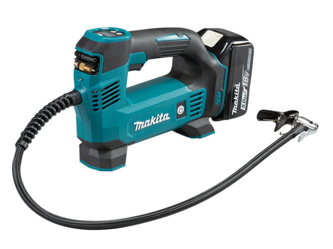 Makita DMP180RT1J LXT Cordless Inflator 18V 1 x 5.0Ah Li-ion DMP180RT1J