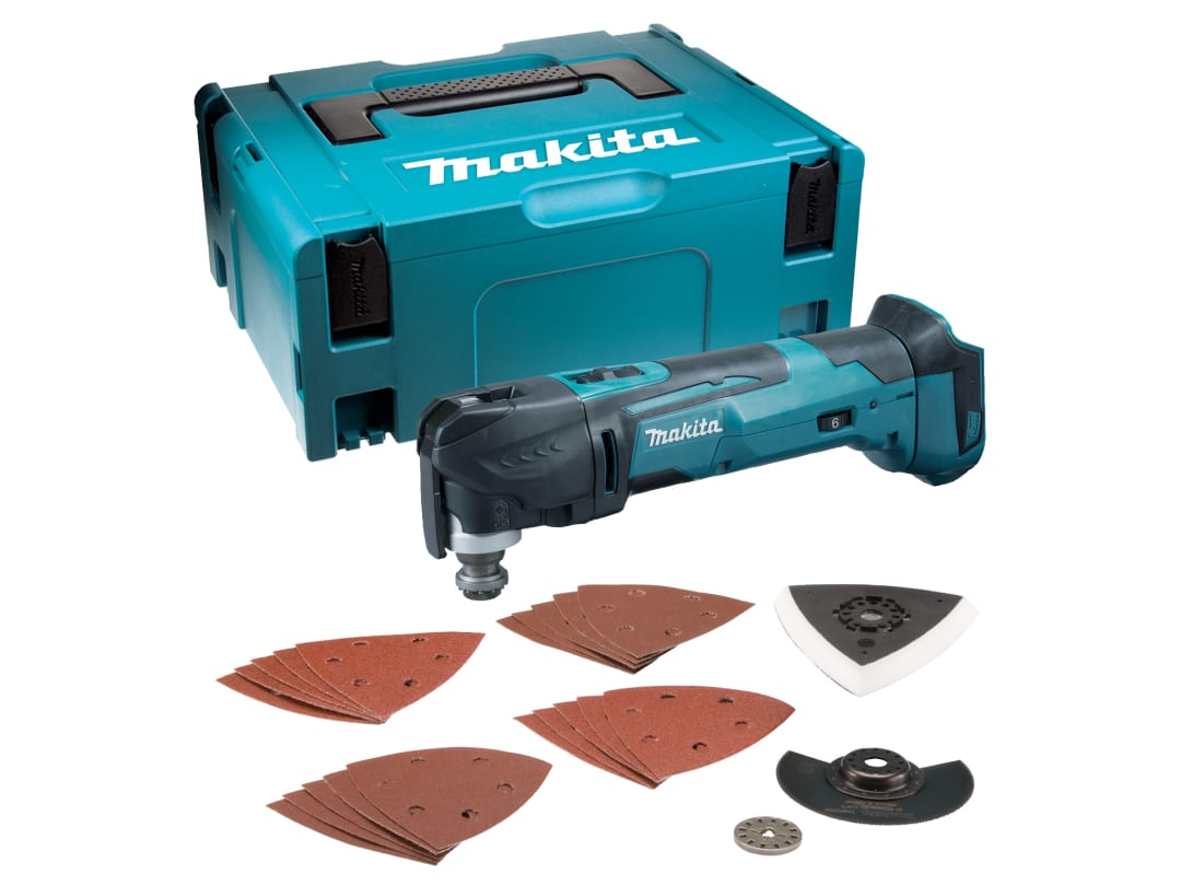 Makita DTM51ZJX7 Multi-Tool & Accessory Kit 18V Bare Unit DTM51ZJX7