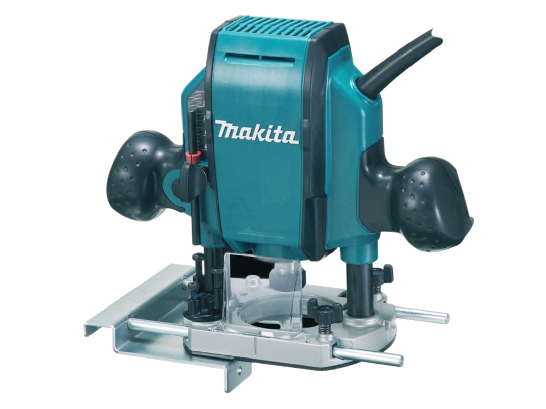 Makita RP0900X 1/4in & 3/8in Plunge Router 900W 240V RP0900X/2