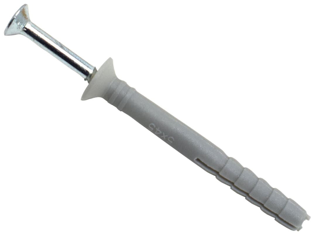 MASONMATE® Nylon Hammer-In Fixing 5 x 45mm (200) 0837M470045