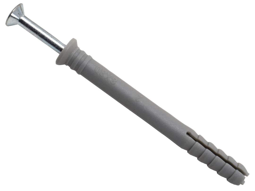 MASONMATE® Nylon Hammer-In Fixing 8 x 80mm (100) 0837M540075