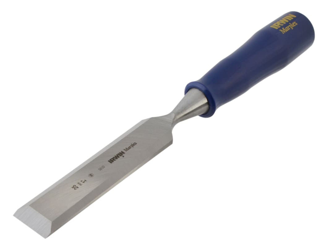 IRWIN® Marples® M444 Bevel Edge Chisel Blue Chip Handle 25mm (1in) TM444/1